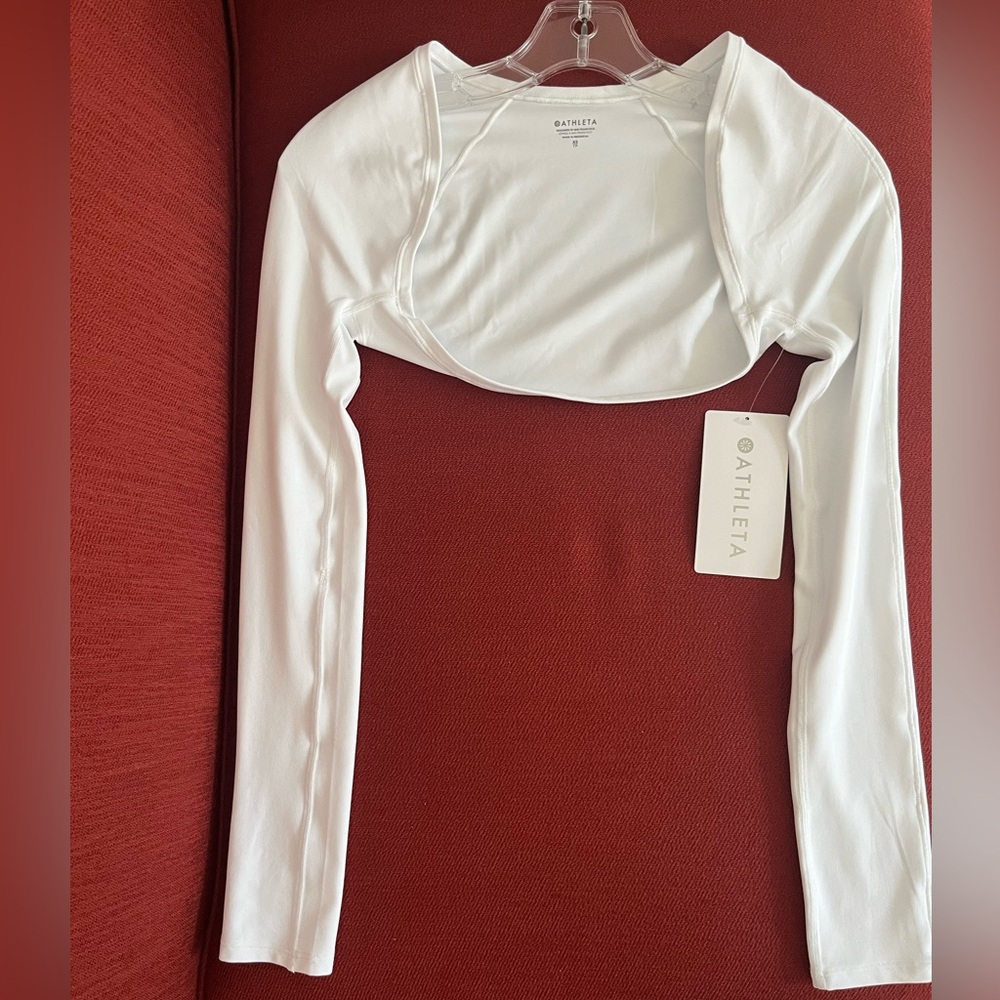 Athleta Transend Cropped Shrug. XS